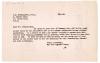 Image of typescript letter on pink paper from Barbara Hepworth to Samuel Solomonovich Koteliansky (09/01/1945) page 1 of 1