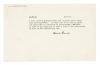 Image of typescript letter from Aline Burch to Leonard Woolf (10/08/1949) page 1 of 1