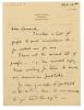 Image of handwritten letter from Vita Sackville-West to Leonard Woolf (15/10/1924) page 1 of 2