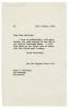 Image of letter from Aline Burch to Ermengard Maitland (12/10/1950) page 1 of 1