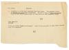 Image of typescript notes between Barbara Hepworth and Leonard Woolf (26/05/1944-29/05/1944) page 1 of 1