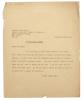 Image of typescript letter from Leonard Woolf to Donald Brace of Brace & Co. Inc. (28/11/1934) page 1 of 1