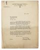 Image of typescript letter from Donald Brace to Virginia Woolf (06/05/1930) page 1 of 1